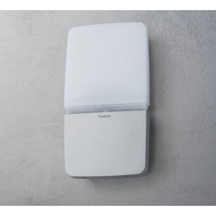 theben - LED-wandstraler LED/11W/230V zilver IP55