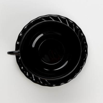 Thee set zwart boeket nr. 1