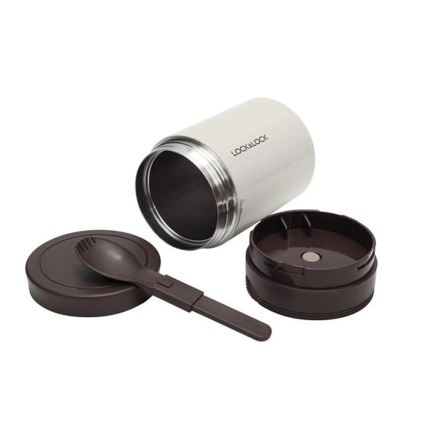 Thermos voor eten en drinken WAVE 0,5 l wit