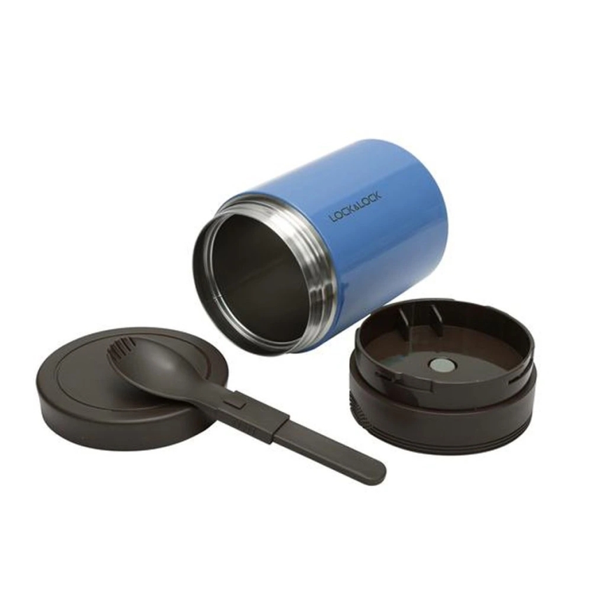 Thermosfles voor eten en drinken WAVE 0,5 l blauw