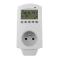 Thermostaat met 230V-stopcontact, Wi-Fi Tuya
