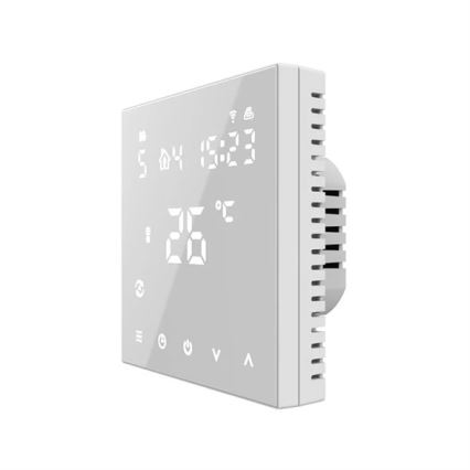 Thermostaat voor inbouwmontage 230V, wit, Wi‑Fi (Tuya)