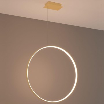 Thoro TH.175 - LED Hanglamp aan een koord RIO LED/50W/230V CRI 90 3000K diameter 78 cm goud