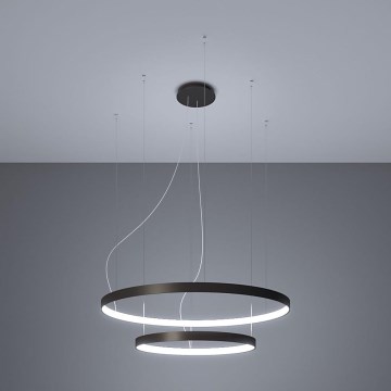 Thoro TH.212 - LED Hanglamp aan een koord RIO LED/80W/230V CRI 95 4000K zwart