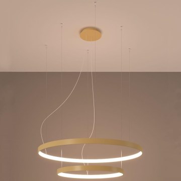 Thoro TH.214 - LED Hanglamp aan een koord RIO LED/80W/230V CRI 90 3000K goud
