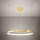 Thoro TH.246 - LED Hanglamp aan een koord RIO LED/50W/230V CRI90 3000K diameter 78 cm goud