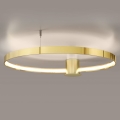 Thoro TH.252 - LED Plafondlamp RIO LED/50W/230V CRI90 3000K diameter 78 cm goud