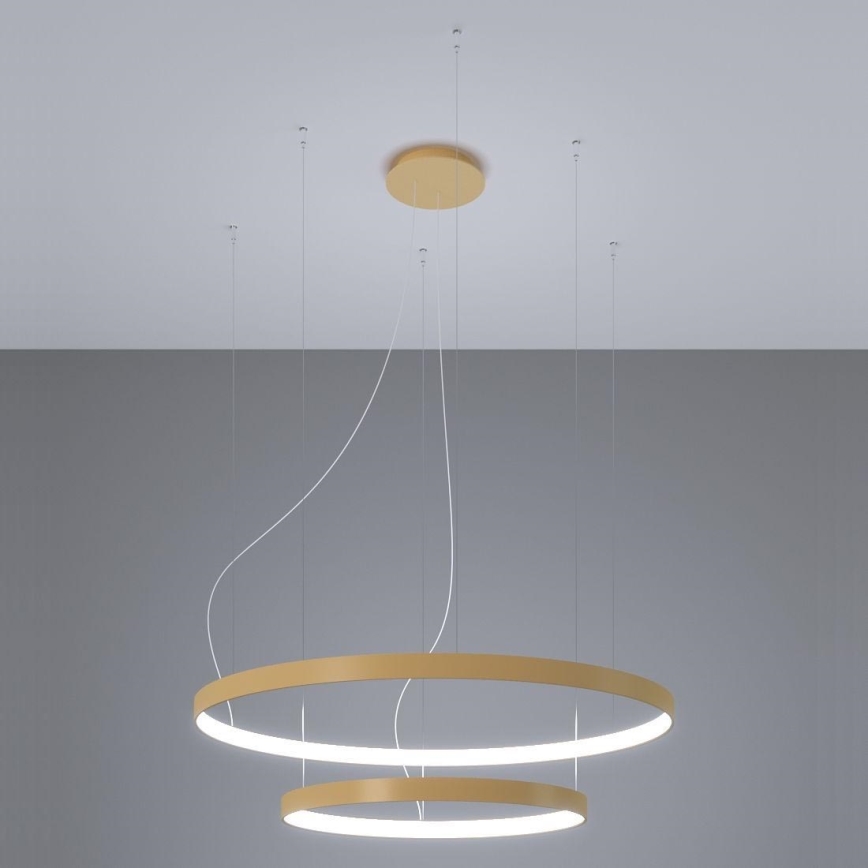 Thoro TH.268 - LED Hanglamp aan een koord RIO LED/80W/230V CRI 95 4000K goud