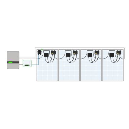 Tigo TS4-A-O 700W - Zonnepaneeloptimalisator, 1,2m kabel, MC4