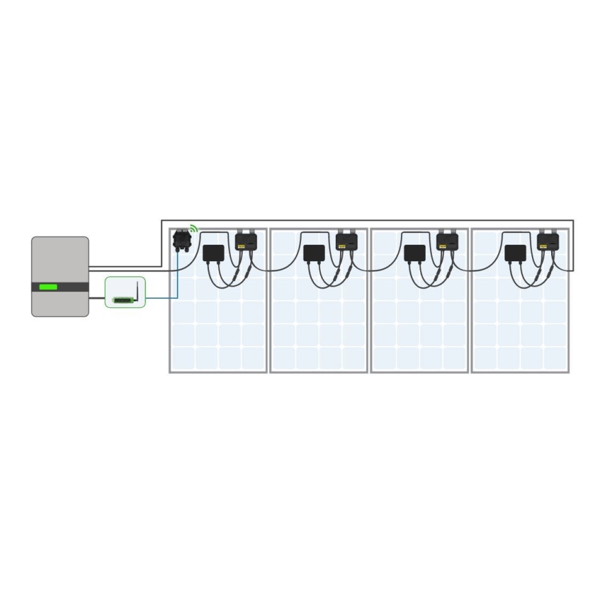 Tigo TS4-A-O 700W - Zonnepaneeloptimalisator, 1,2m kabel, MC4