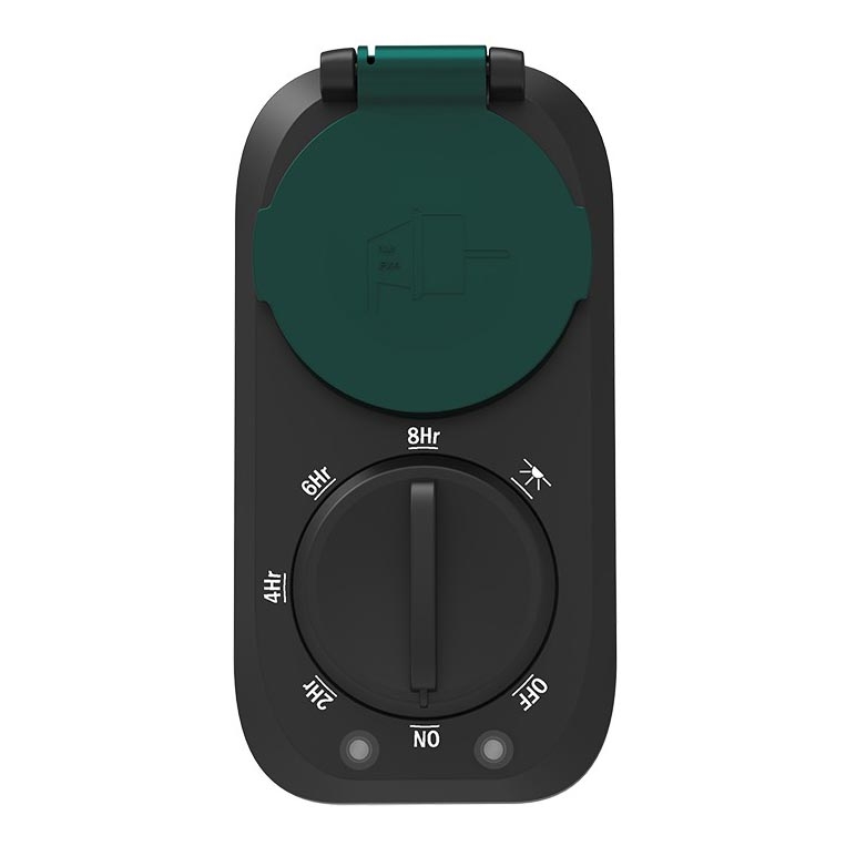 Tijdschakelaar met schemersensor 3600W/230V IP44