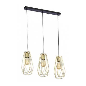 TK Lighting 2698 - Hanglamp aan koord LUGO 3xE27/60W/230V