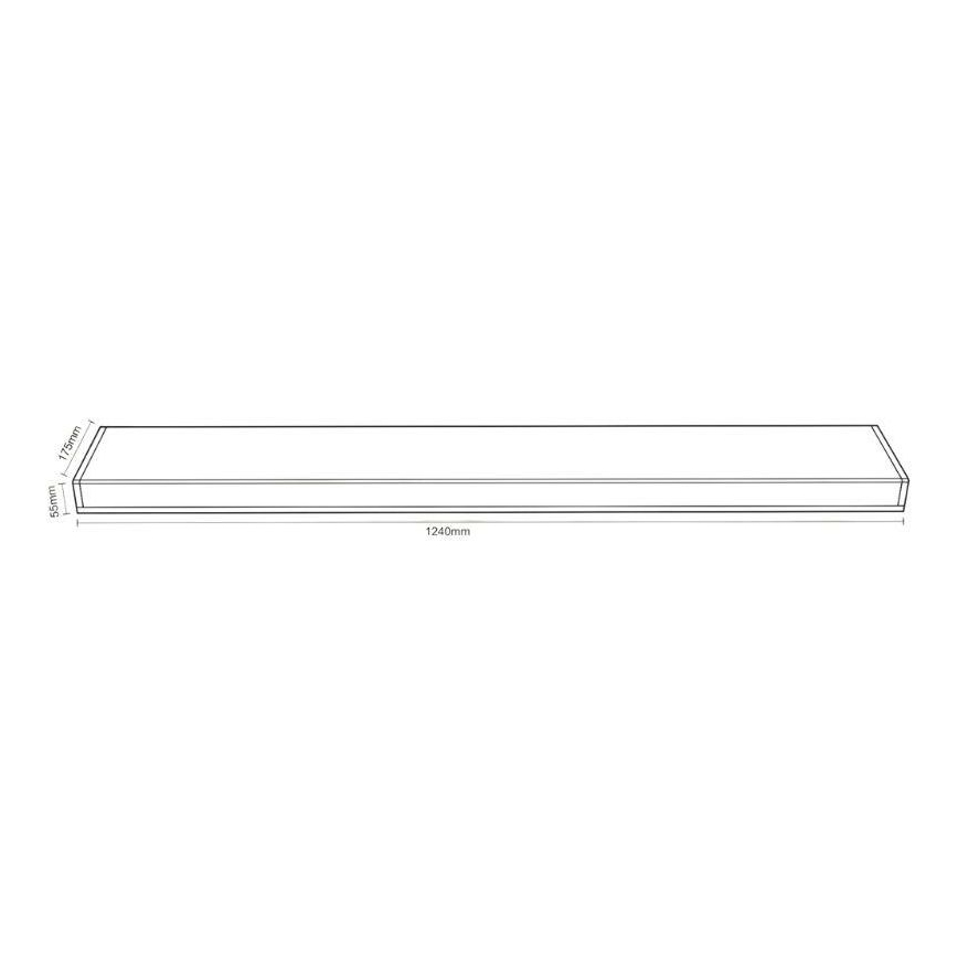 TL-buis 2xG13/18W/230V 124 cm