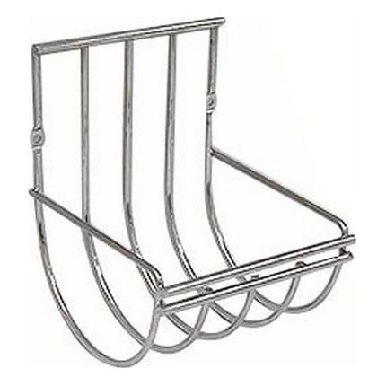 Toiletrolhouder 12x12,5 cm glanzend chroom