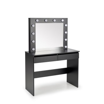 Toilettafel AMORIO 94x43 cm zwart