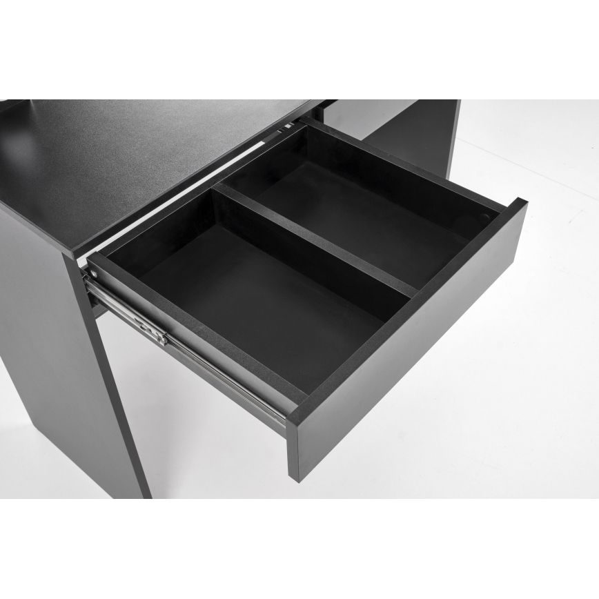 Toilettafel AMORIO 94x43 cm zwart