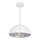 Top Light Apolo 30B - Hanglamp aan een koord APOLO 1xE27/40W/230V wit/zilver