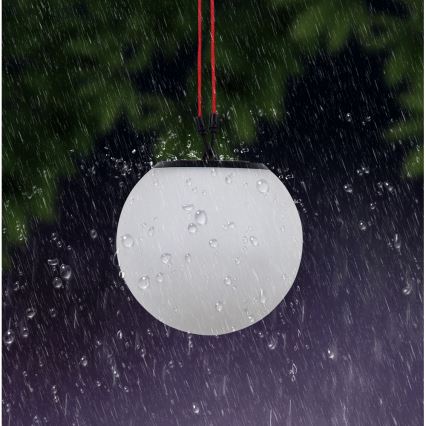 Top Light BALL RGB RC - LED RGB dimbare solarlamp BALL LED/1,2W/3,7V IP44 1800 mAh + afstandsbediening