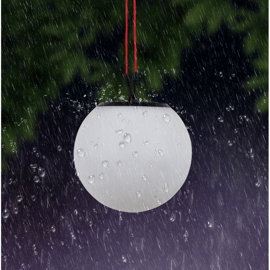 Top Light BALL RGB RC - LED RGB dimbare solarlamp BALL LED/1,2W/3,7V IP44 1800 mAh + afstandsbediening