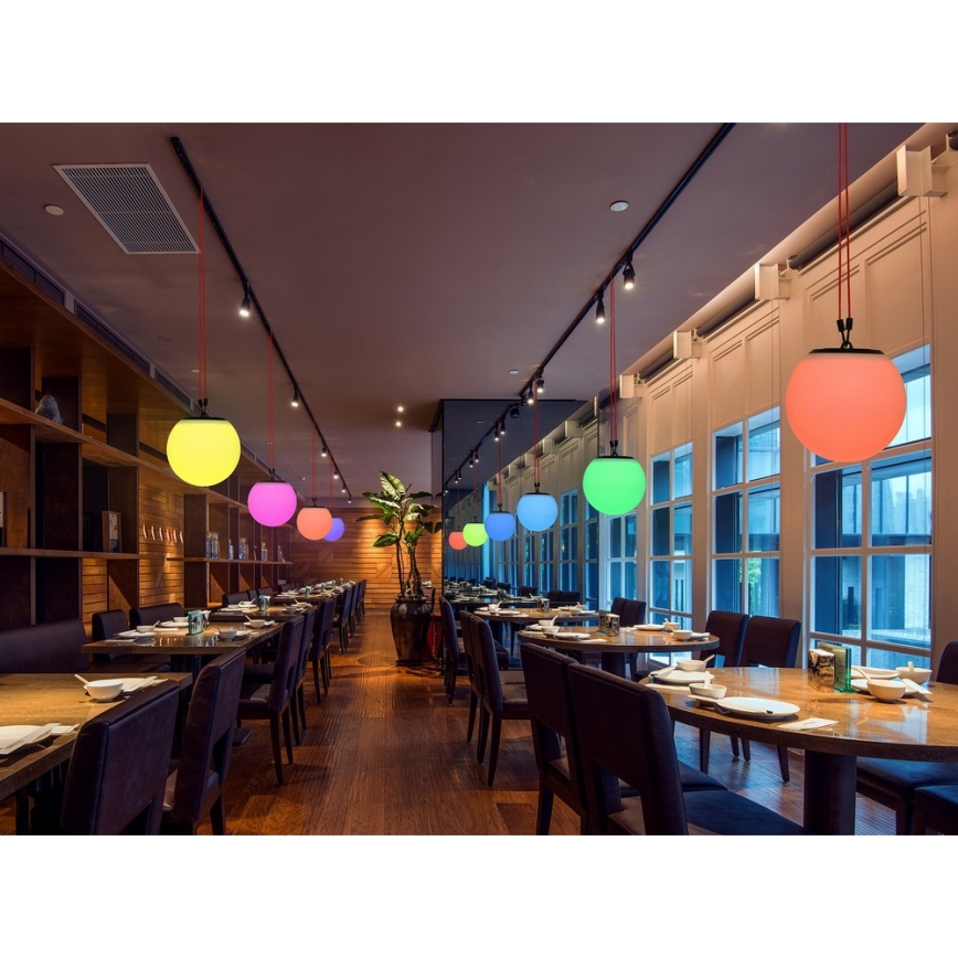 Top Light BALL RGB RC - LED RGB dimbare solarlamp BALL LED/1,2W/3,7V IP44 1800 mAh + afstandsbediening