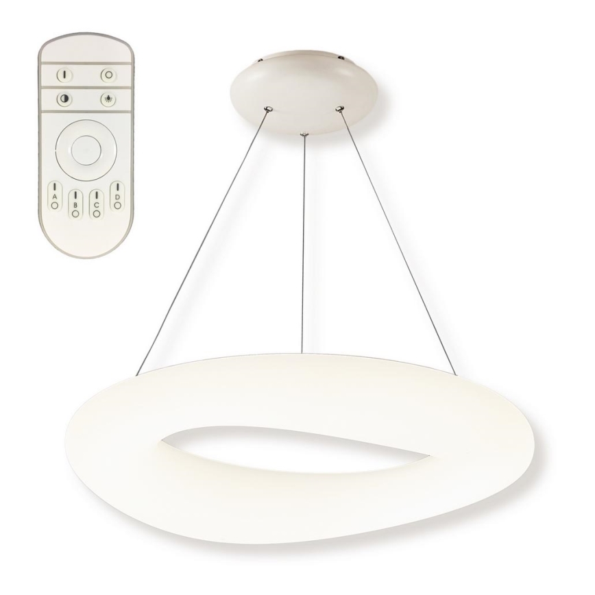 Top Light Cloud MAX AB - Dimbare LED hanglamp aan een koord met afstandsbediening CLOUD LED/80W/230V