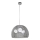 Top Light Davos 50 - Hanglamp DAVOS 3xE27/60W/230V glanzend chroom