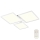 Top Light - Dimbare LED bevestigde hanglamp MERKUR LED/50W/230V 3000-6500K wit + afstandsbediening