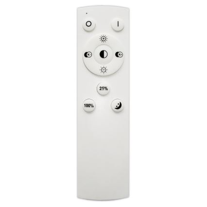 Top Light - Dimbare LED hanglamp aan een koord SATURN LED/30W/230V 3000-6500K zwart + afstandsbediening