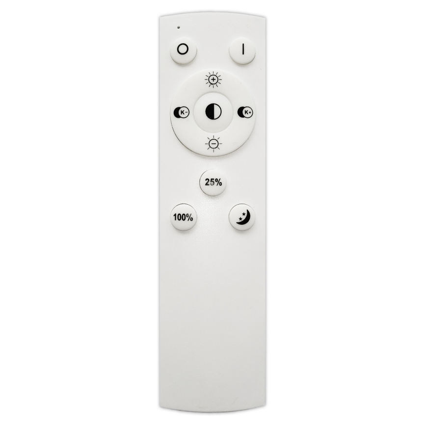 Top Light - Dimbare LED hanglamp aan een koord SATURN LED/30W/230V 3000-6500K zwart + afstandsbediening