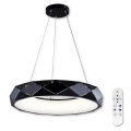 Top Light - Dimbare LED Hanglamp aan een koord LED/45W/230V zwart + afstandsbediening