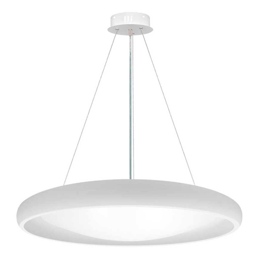 Top Light - Dimbare LED hanglamp aan een koord SALERNO LED/60W/230V 3000-6500K diameter 60 cm wit + afstandsbediening