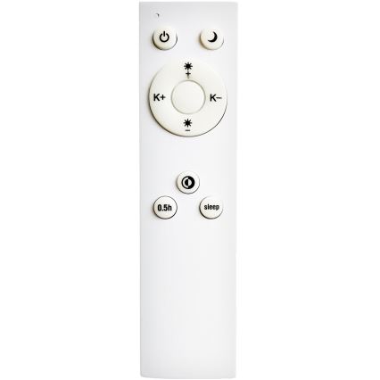 Top Light - Dimbare LED hanglamp aan een koord SALERNO LED/60W/230V 3000-6500K diameter 60 cm wit + afstandsbediening
