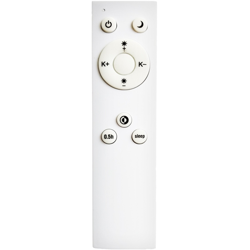 Top Light - Dimbare LED hanglamp aan een koord SALERNO LED/60W/230V 3000-6500K diameter 60 cm wit + afstandsbediening
