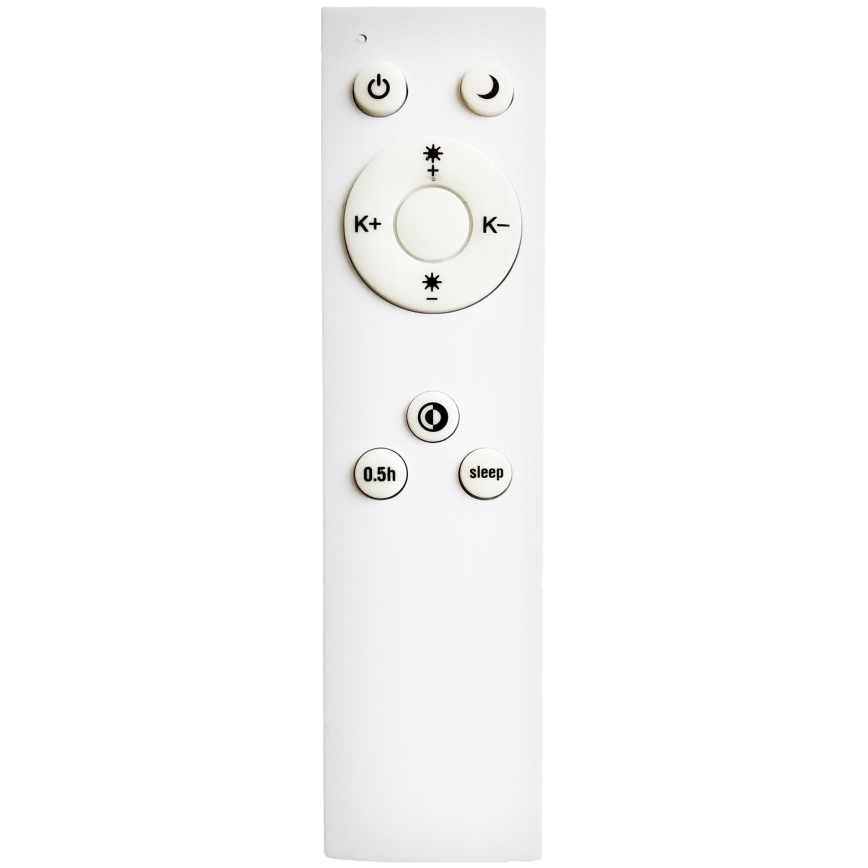 Top Light - Dimbare LED hanglamp aan een koord SALERNO LED/60W/230V 3000-6500K diameter 60 cm zwart + afstandsbediening