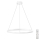 Top Light - Dimbare LED hanglamp aan een koord SATURN LED/30W/230V 3000-6500K wit + afstandsbediening