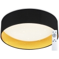 Top Light - Dimbare LED Plafond Lamp LED/24W/230V+ afstandsbediening zwart