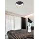 Top Light - Dimbare LED plafondlamp APOLO LED/45W/230V zwart + afstandsbediening