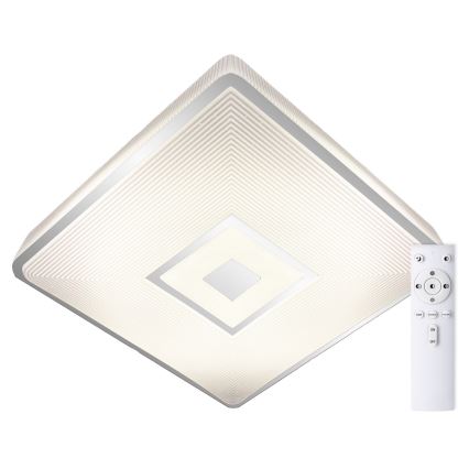 Top Light - Dimbare LED RGB plafondlamp RAINBOW LED/24W/230V hoekig + afstandsbediening