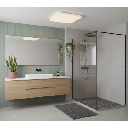 Top Light - LED plafondlamp voor badkamer DUNAJ LED/48W/230V 3000/4000/6500K IP44 48x48 cm wit