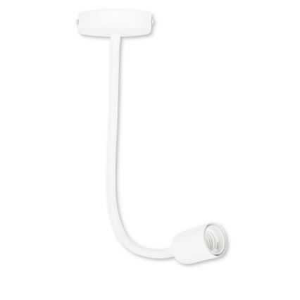 Top Light Galileo 1 B - Witte Hanglamp met vaste hanger 1x E27 / 40W / 230V