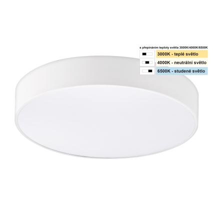 Top Light - LED Badkamer plafondlamp PETAL LED/24W/230V IP44 3000/4000/6500K diameter 35 cm wit