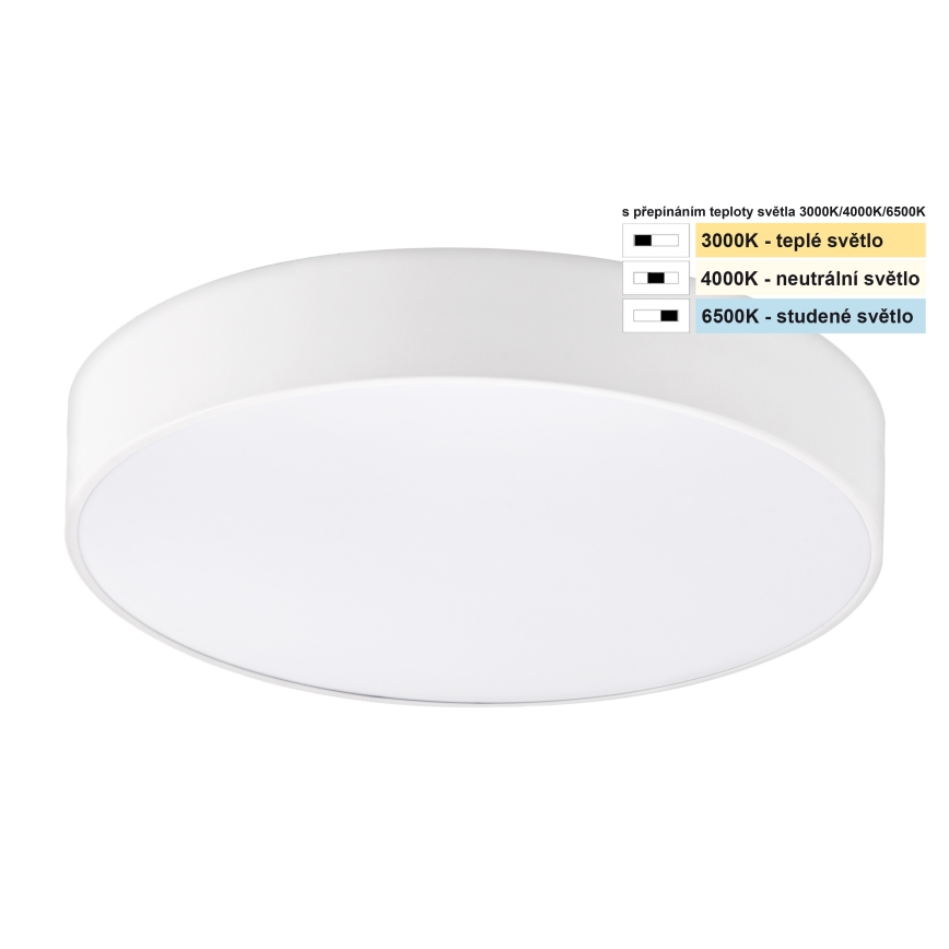 Top Light - LED Badkamer plafondlamp PETAL LED/24W/230V IP44 3000/4000/6500K diameter 35 cm wit