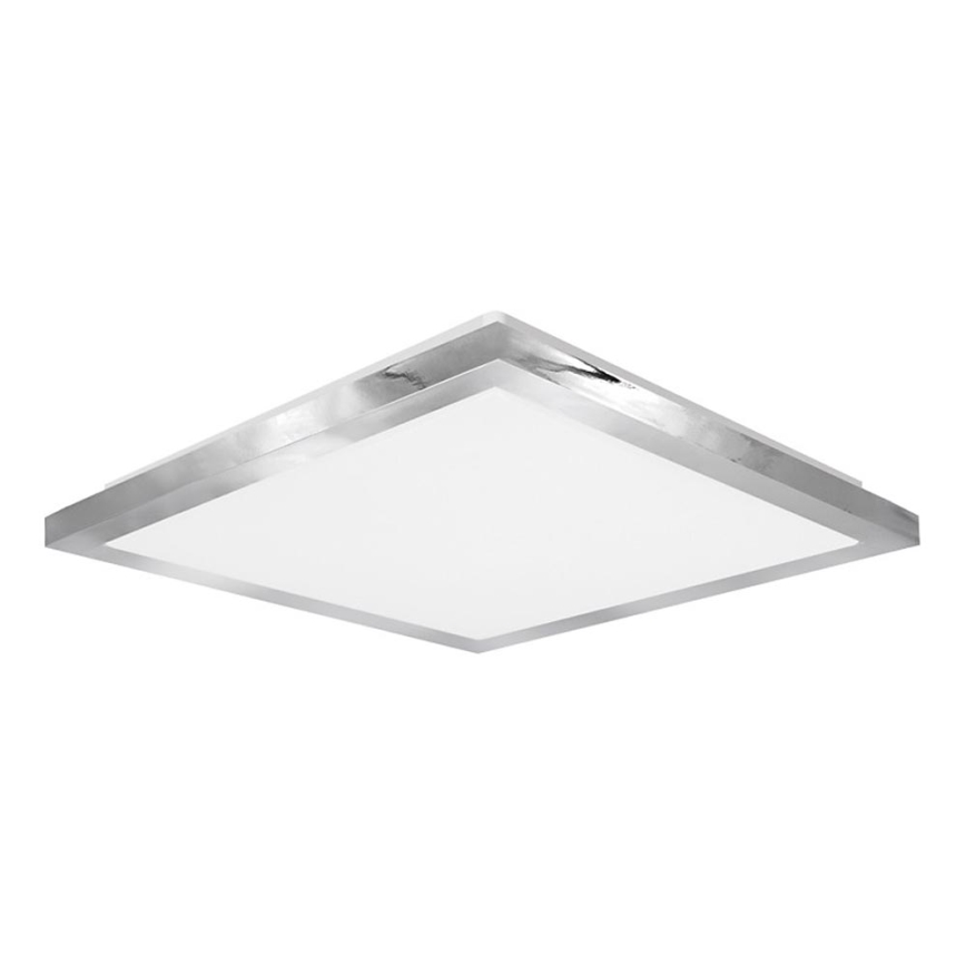 Top Light - LED Badkamer plafondlamp SILVER LED/10W/230V IP44 3000/4000/6500K 28x28 cm mat chroom