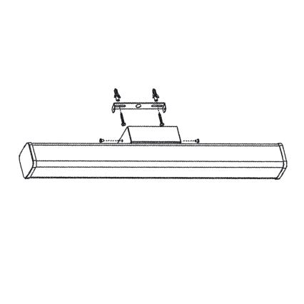 Top Light - LED Badkamer spiegelverlichting MADEIRA LED/8W/230V 40 cm IP44