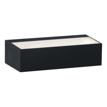 Top Light - LED buitenwandlamp IMOLA LED/10W/230V 3000/4000/6000K IP54 17 cm zwart