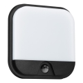 Top Light - LED buitenwandlamp met bewegings- en schemersensor BARI LED/20W/230V 4000K IP65