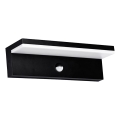 Top Light - LED buitenwandlamp met bewegingssensor ELON XL LED/16W/230V 3000/4000/6000K IP54 zwart