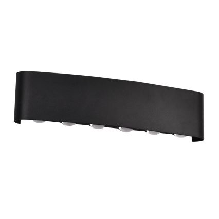 Top Light - LED Buitenwandlamp RAY LED/10W/230V 3000/4000/6500K IP54 zwart