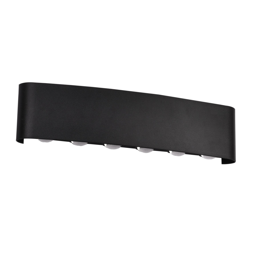 Top Light - LED Buitenwandlamp RAY LED/10W/230V 3000/4000/6500K IP54 zwart