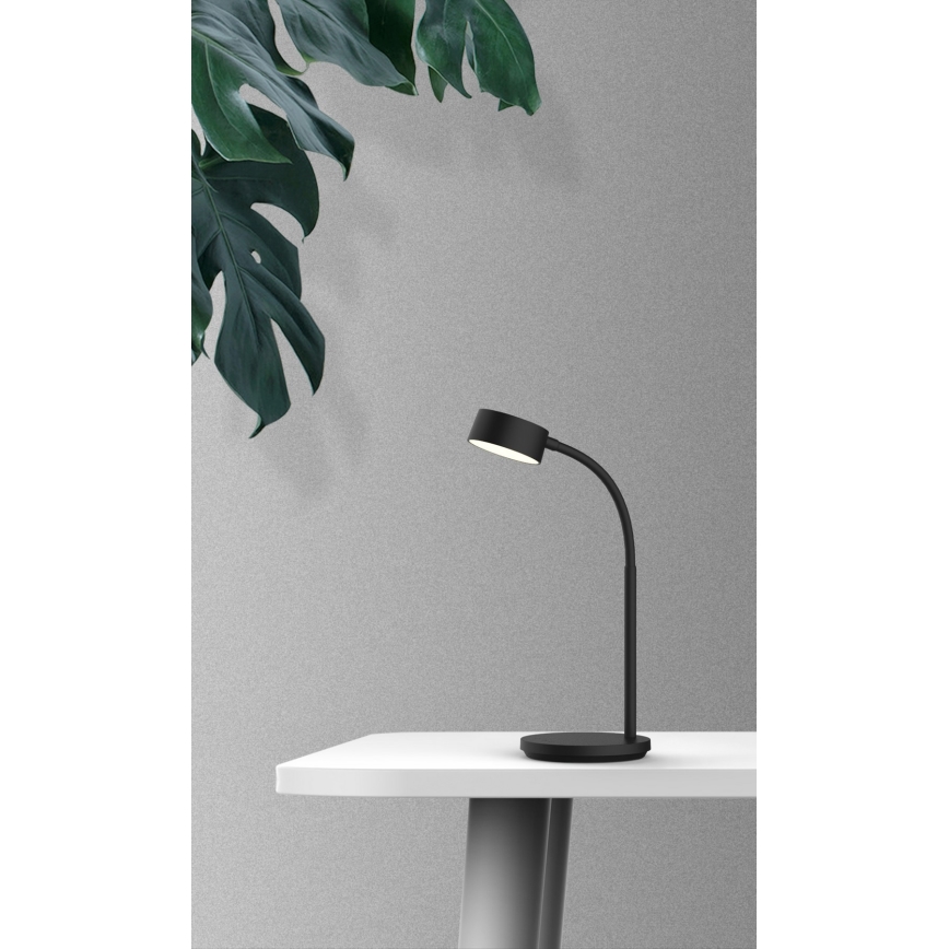 Top Light - LED Dimbare touch-tafellamp BELLA LED/4,8W/5V 3000/4000/6500K zwart